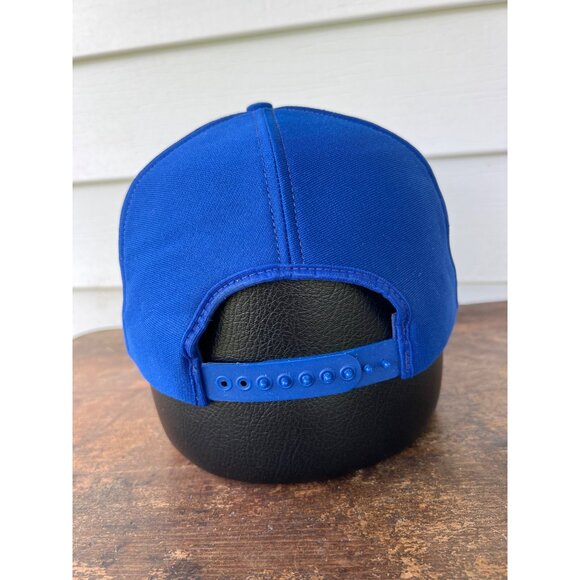 Vintage Diesel Injection Snapback Hat Blue X3 - Picture 2 of 4